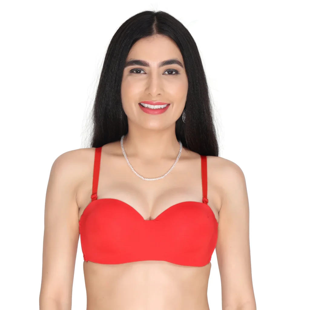 Padded Underwired Demi Cup T-shirt Bra