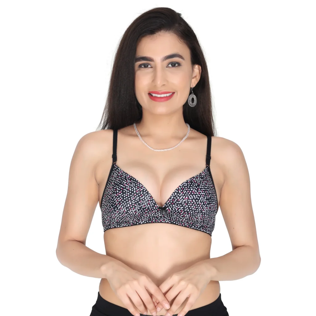 Polka Dot Padded Bra